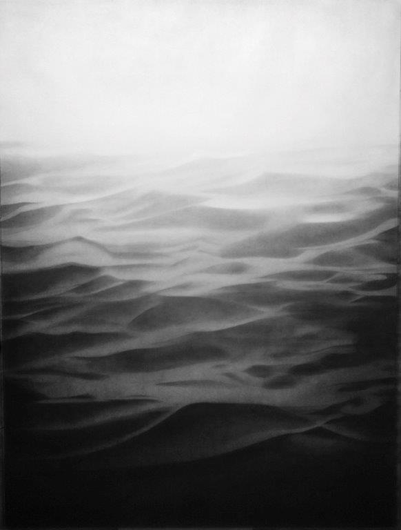 Yuko Moriyama Water Spirits ws010221 graphite and pencil on paper 2021 149 x 117 cm framed