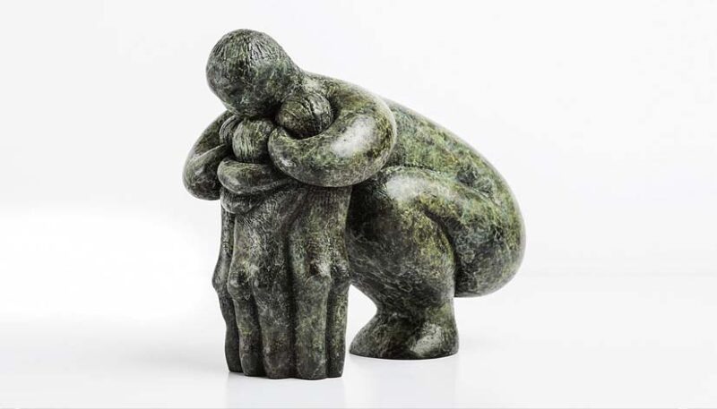 Mother with Three Children by Vanessa Pooley