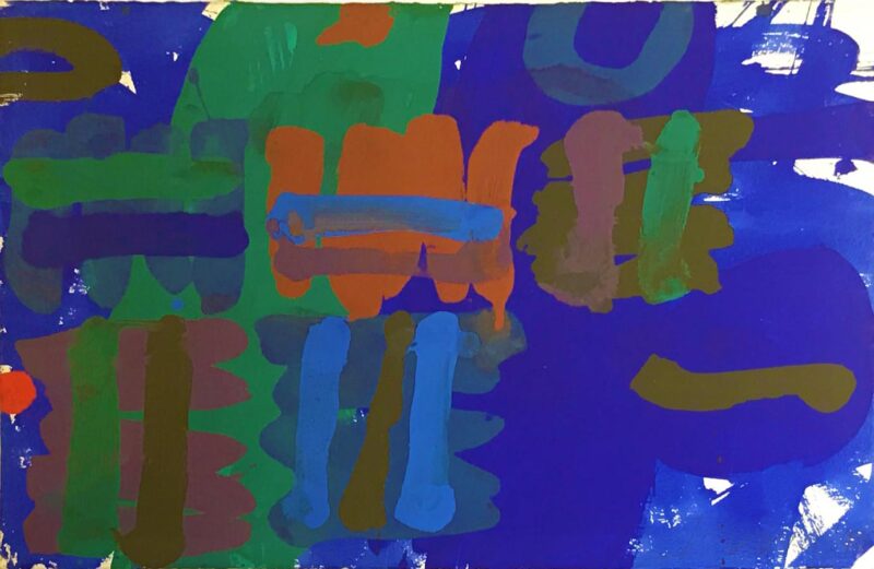 Albert Irvin Untitled