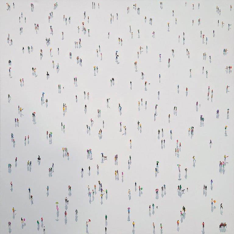 Henry Walsh Myriad 2 acrylic on canvas 100 cm 2022 £2850